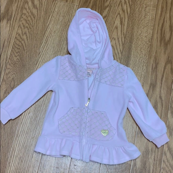 Juicy Couture Other - NWOT Juicy Couture toddler zipup velour sweatshirt